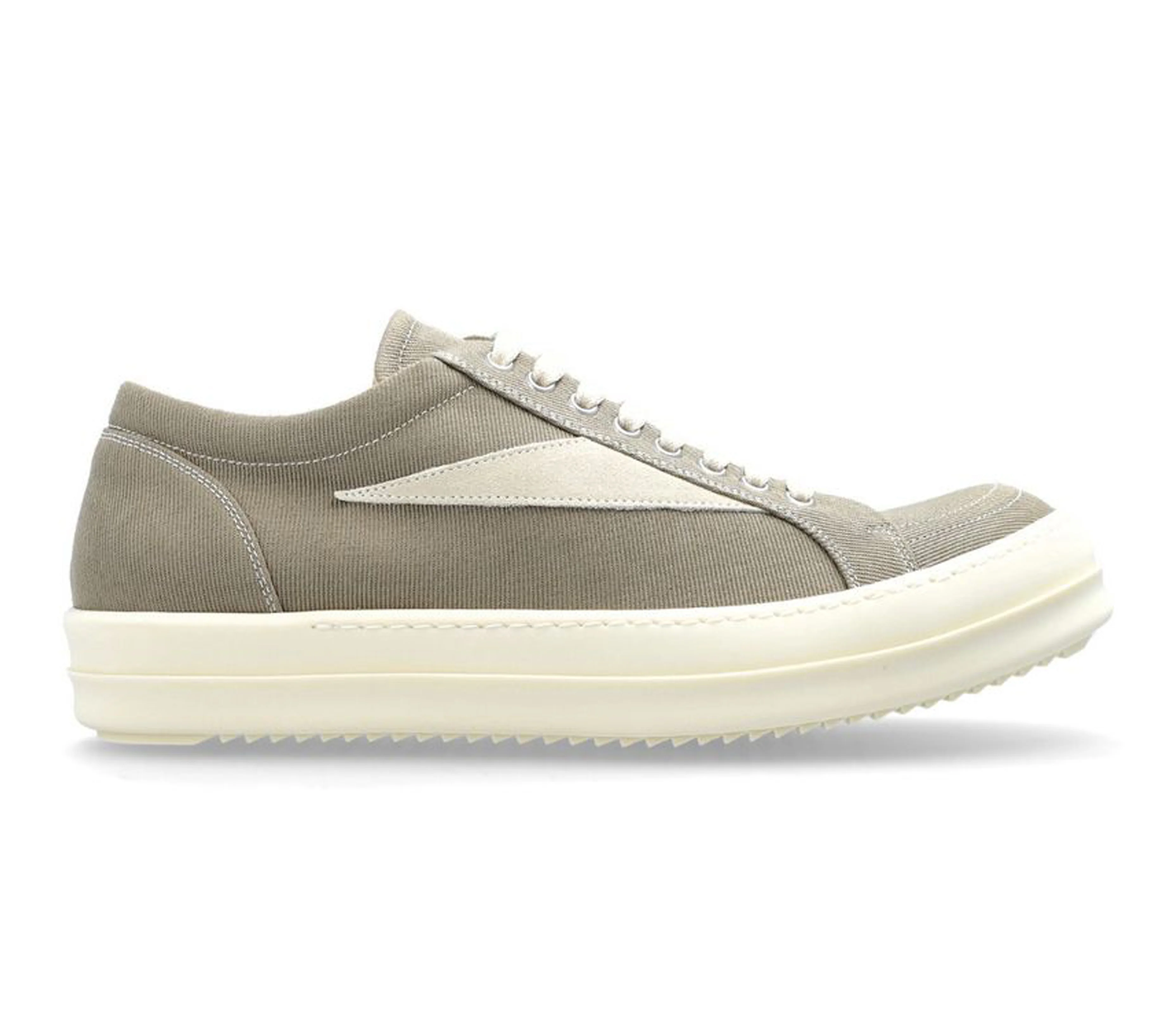 Rick Owens DRKSHDW Vintage Sneaks (Mineral/Milk) - 1