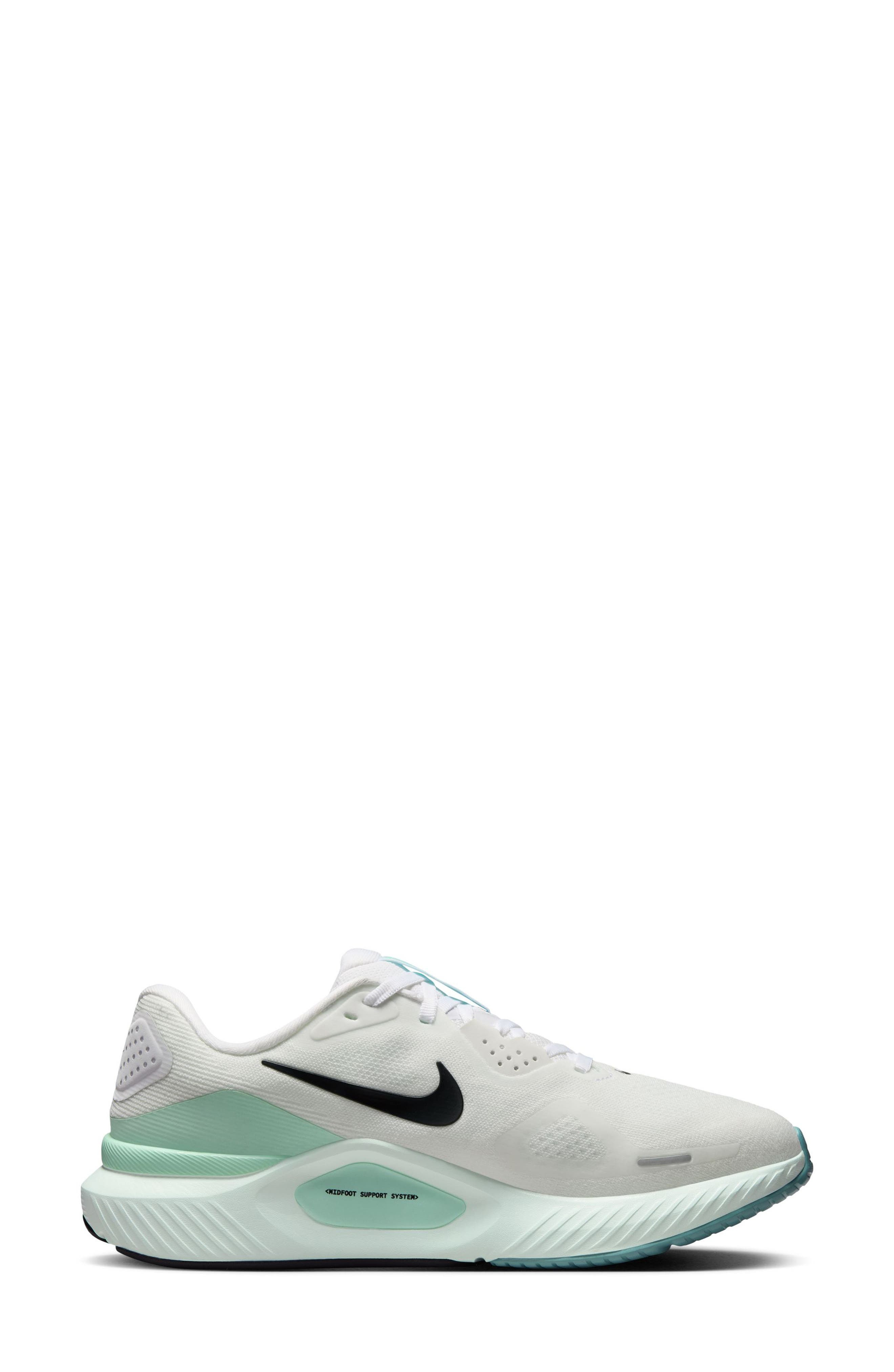 Nike Structure 26 SE Running Shoe in White/Black/Green/Mint at Nordstrom - 6
