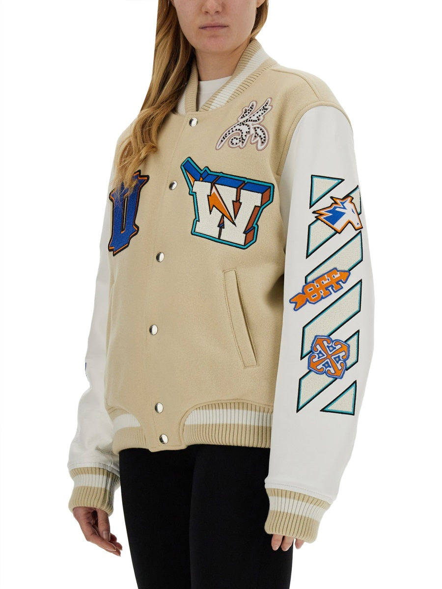 Off-White Women Varsity Jacket - 4