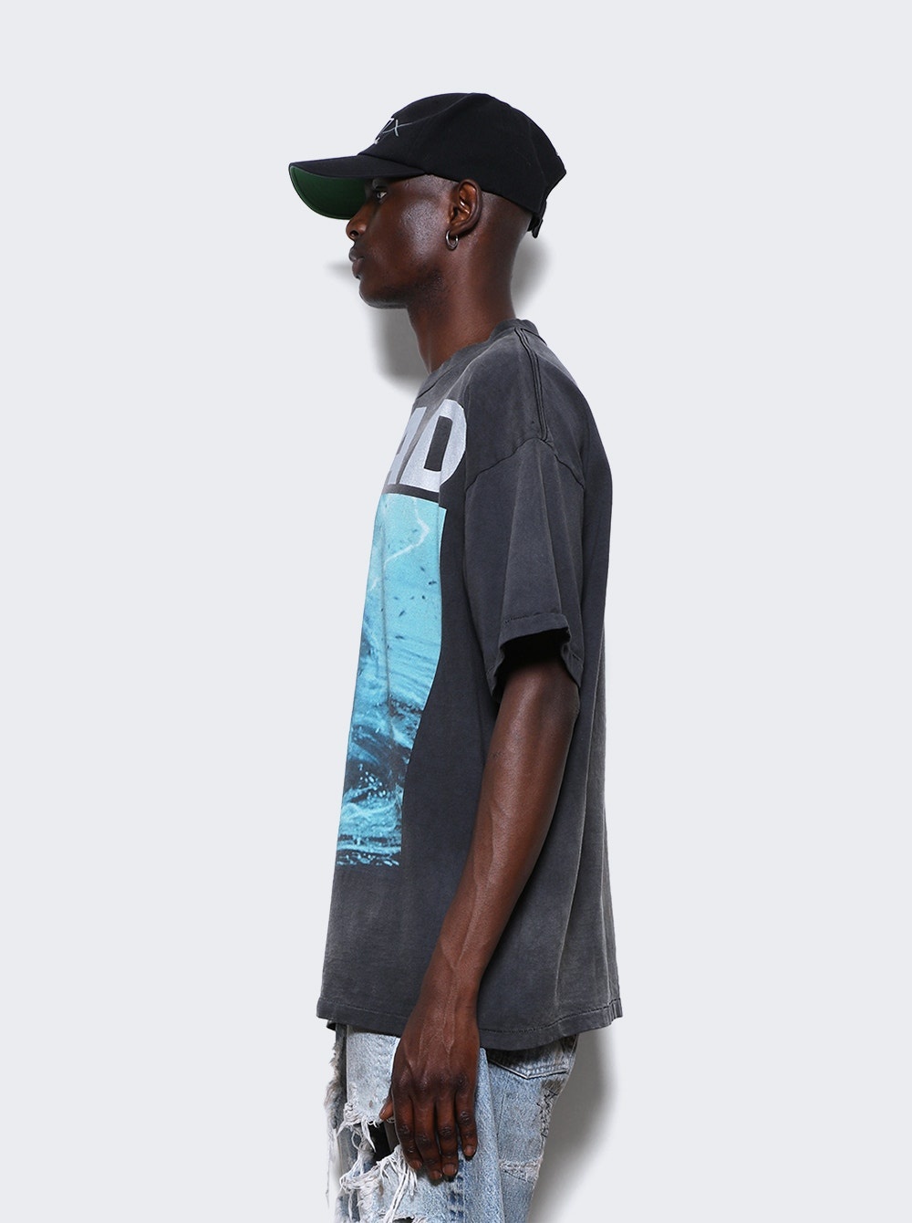S N T Graphic Tee Black - 4