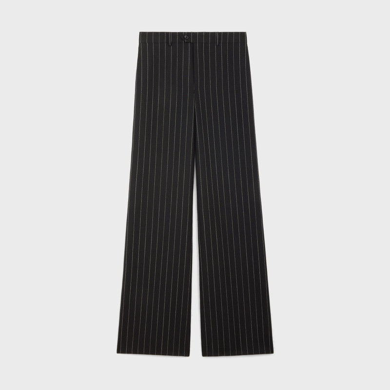 FLARED SURF PANTS IN STRIPED WOOL 1