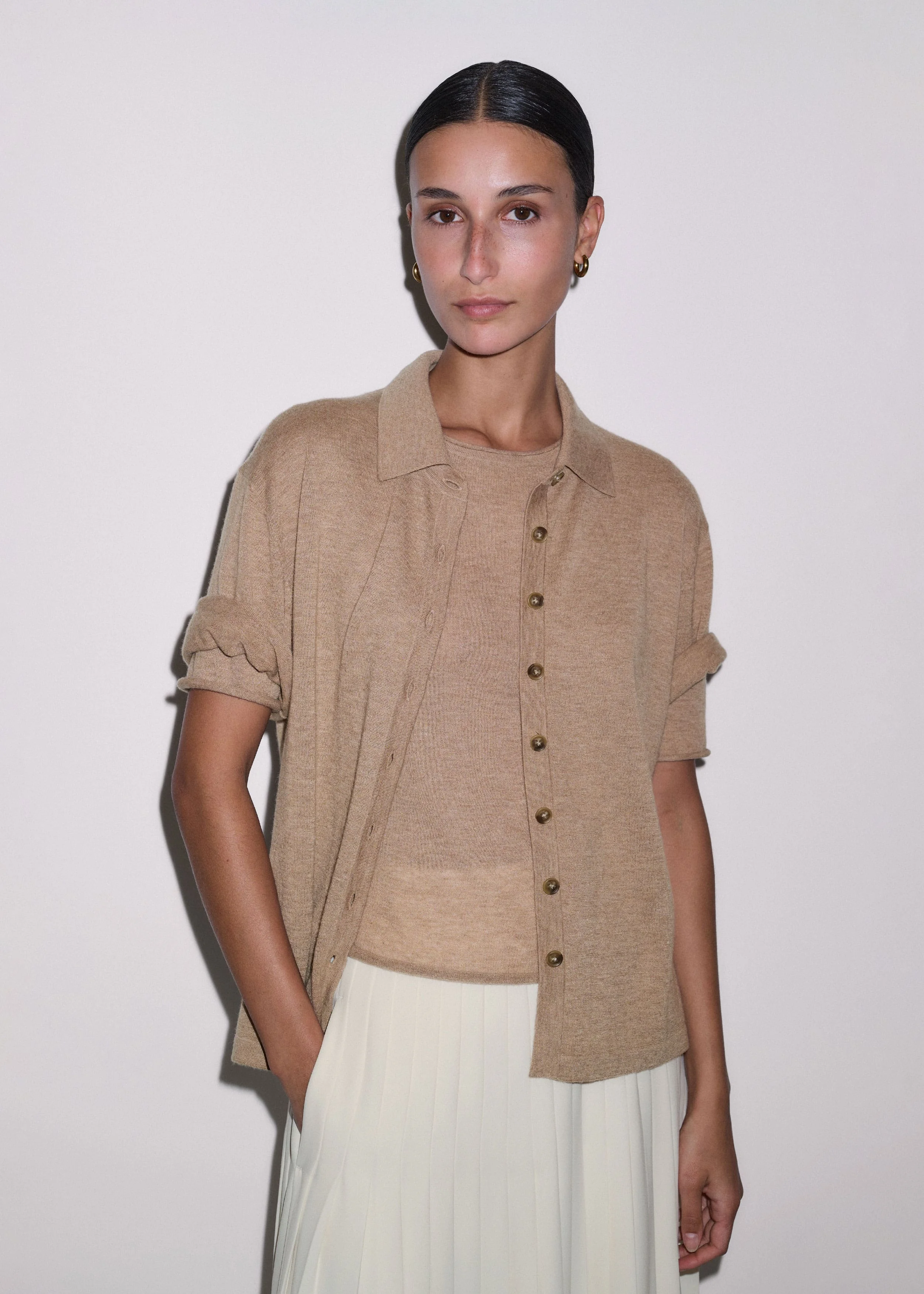 Relaxed Knit Shirt - 1