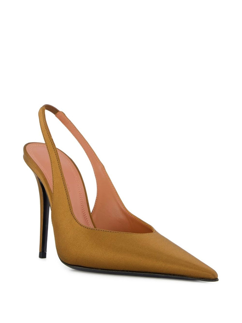 Amina Muaddi Anok slingback stiletto pumps outlook