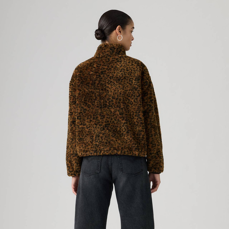 GEMMA SHERPA QUARTER-ZIP 4
