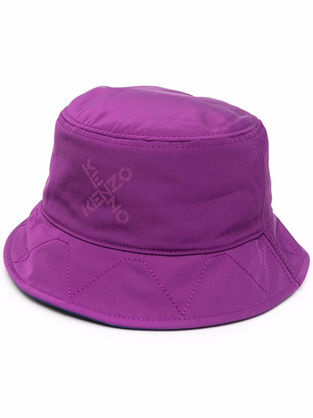 logo-print bucket hat - 1