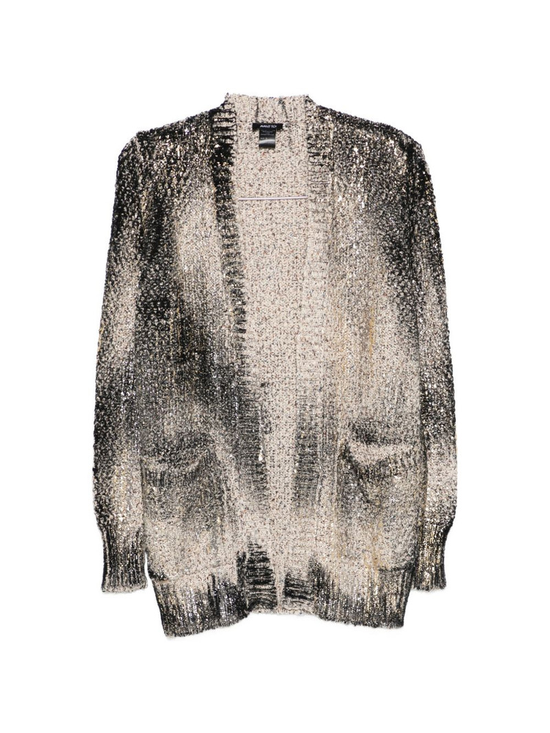 sequin pocket cardigan 1