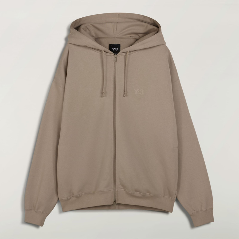 Y-3 Brushed Terry Zipper Hoodie 1