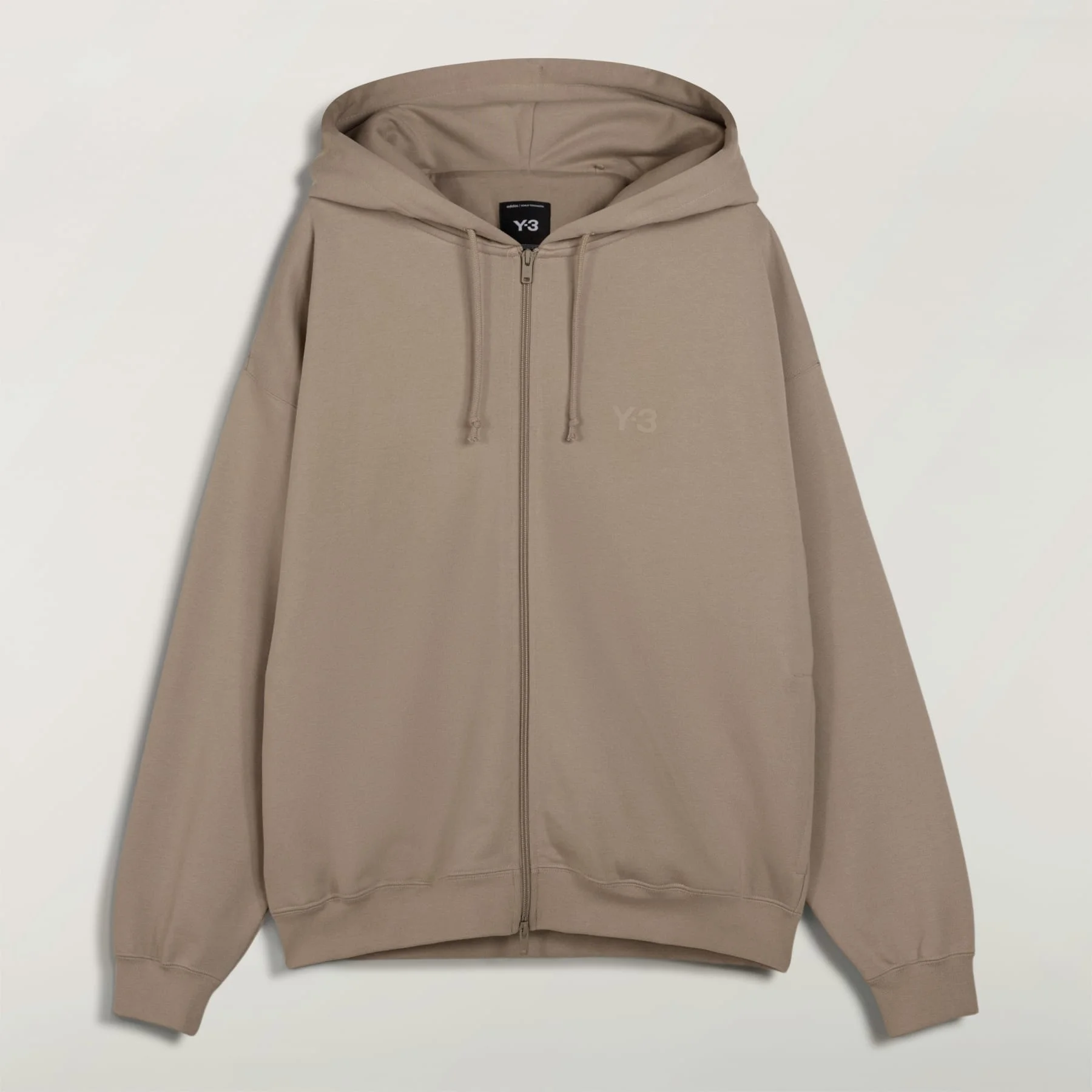 Y-3 Brushed Terry Zipper Hoodie - 1