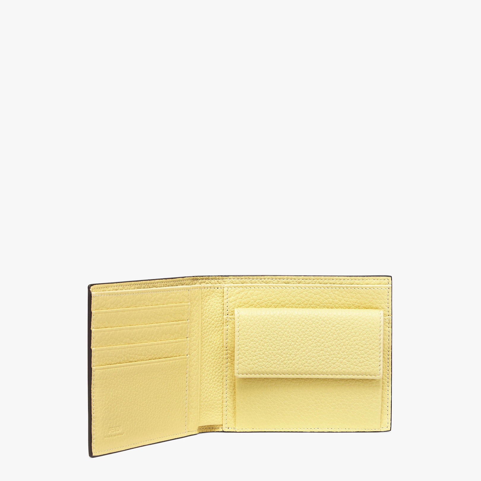 Two-tone leather bi-fold wallet - 3