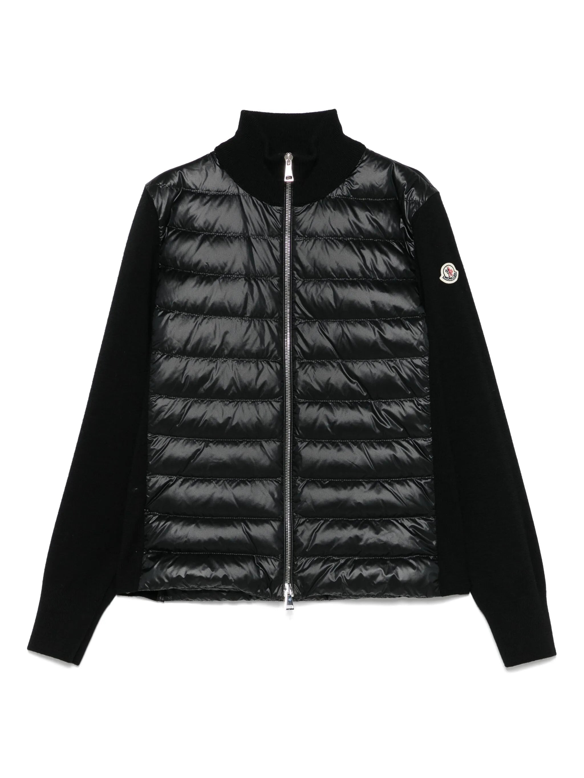 Moncler Wool Zip-up Puffer Jacket - 1