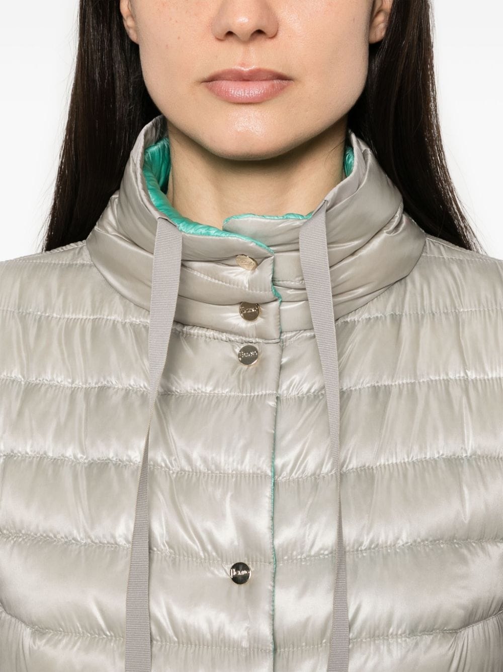 reversible padded gilet - 5