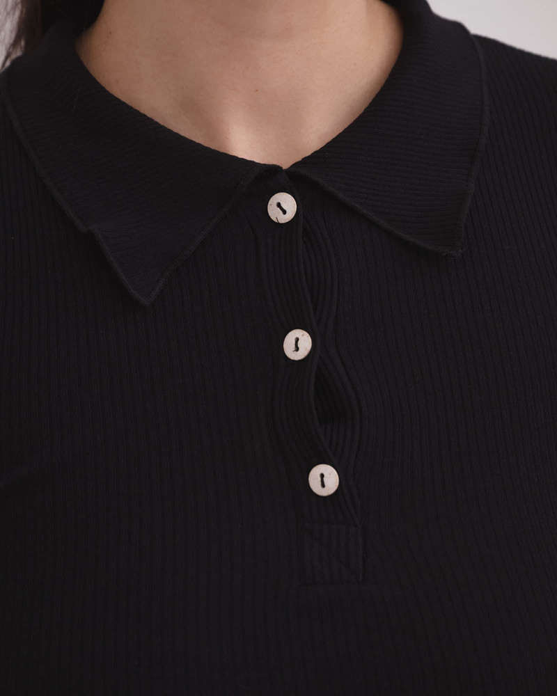 Dual Polo - Recycled Cotton Rib 4