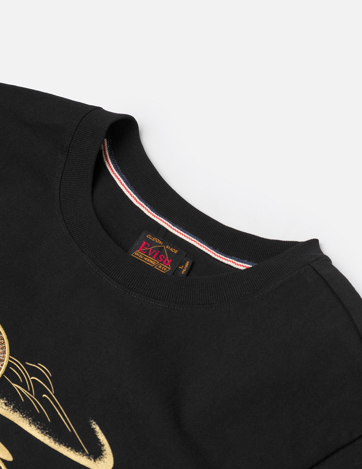 Brocade Seagull Appliqué Regular Fit T-shirt - 7