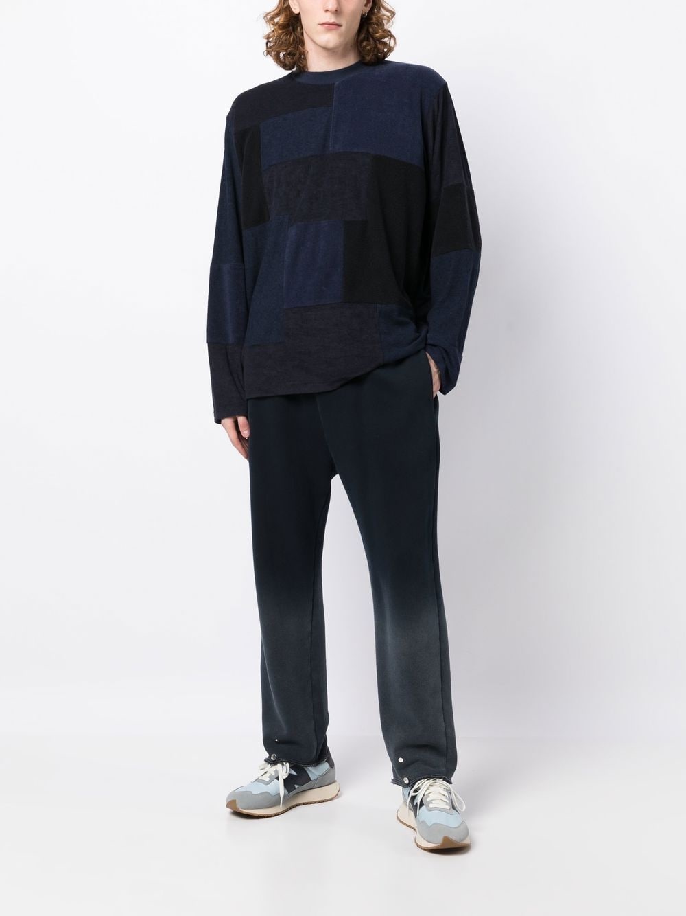 SLOUCHY PANELED JUMPER - 2