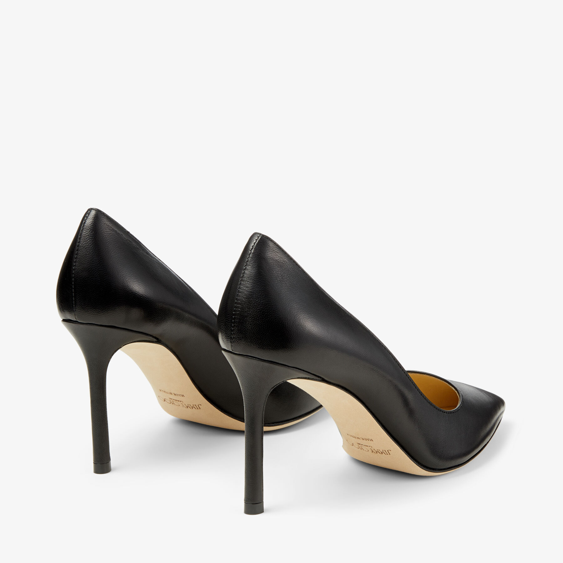 Romy 85
Black Kid Leather Pointy Toe Pumps - 5