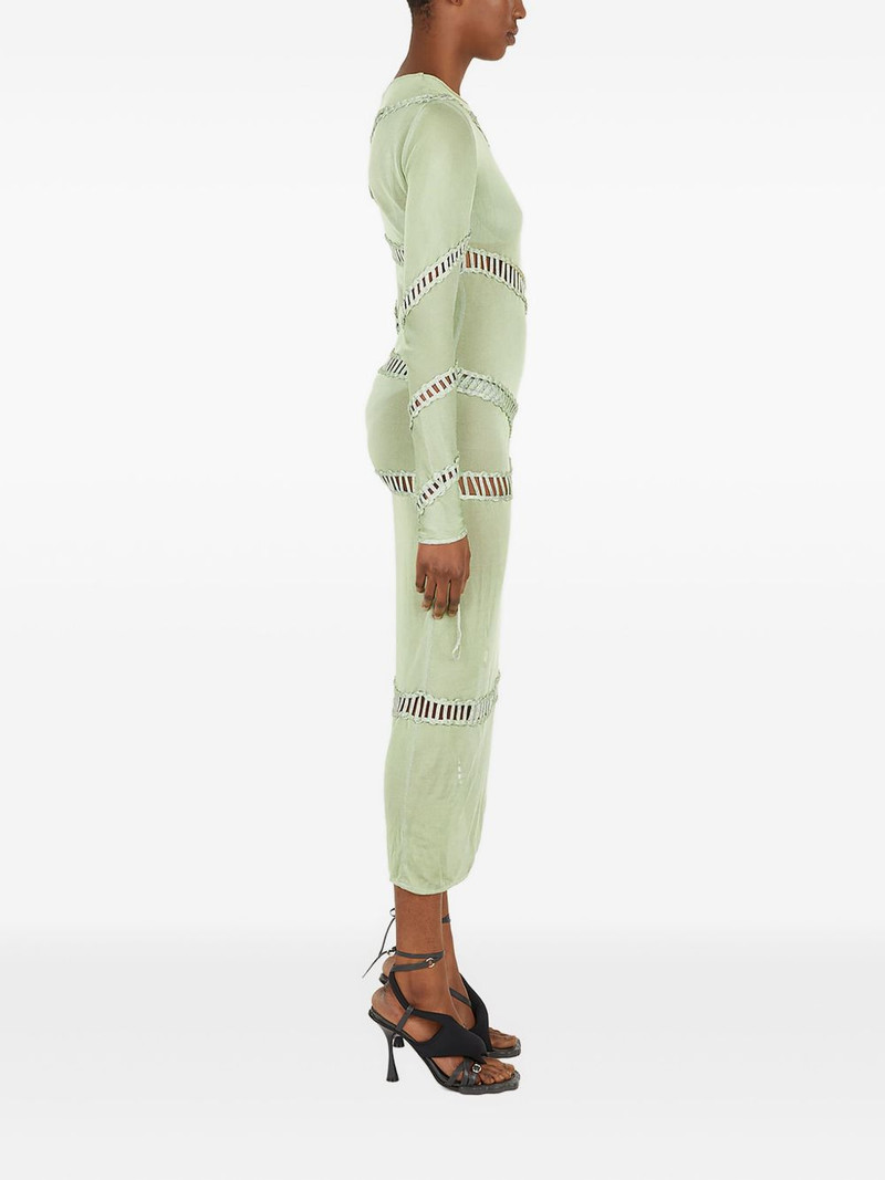 braided-panel midi dress 3
