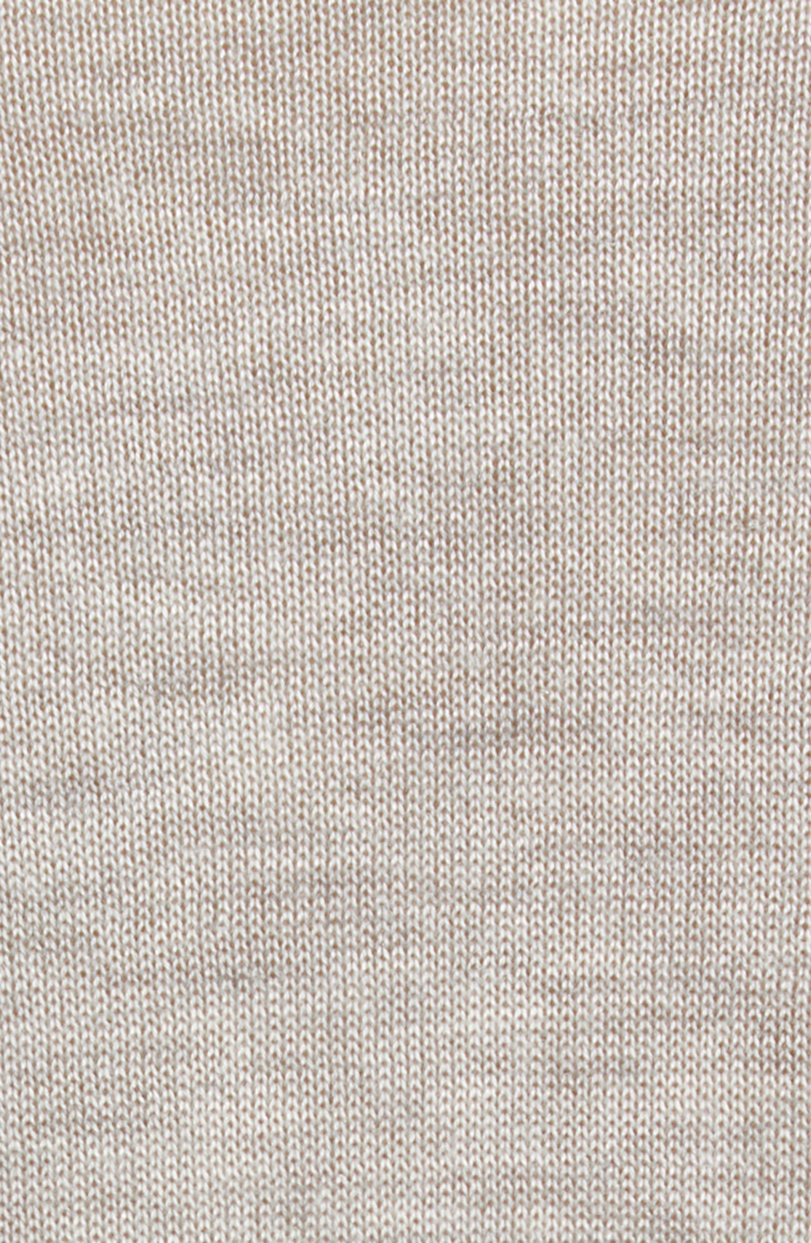 TOTEME Knit T-Shirt in Grey Melange at Nordstrom - 6