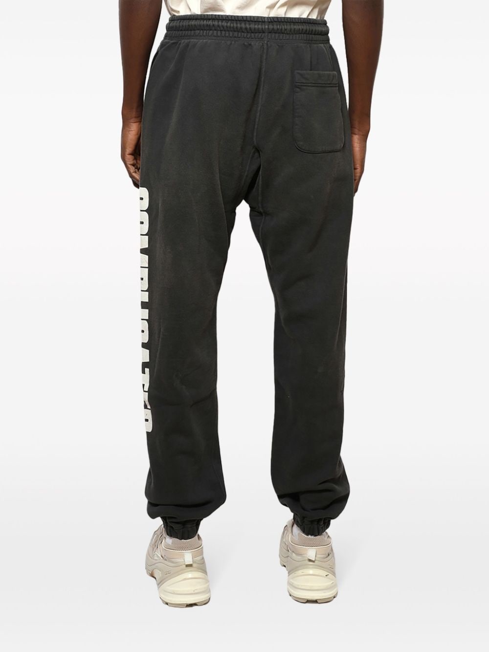 Complicated cotton track pants - 5