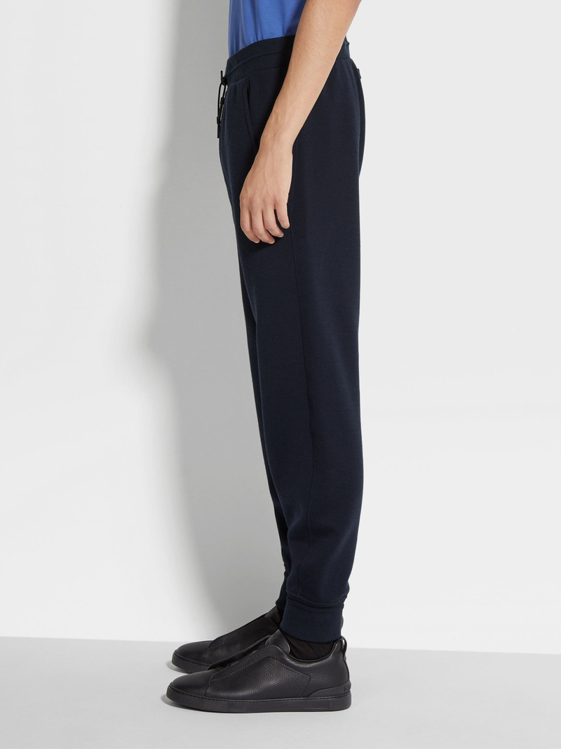 NAVY BLUE HIGH PERFORMANCE™ WOOL BLEND JOGGERS 4