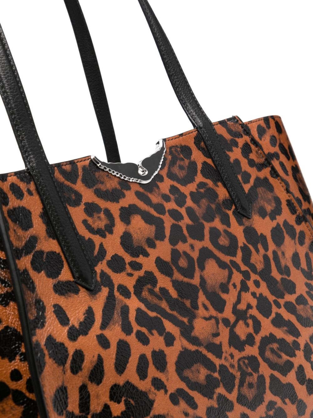 Le Borderline leopard-print tote bag - 4