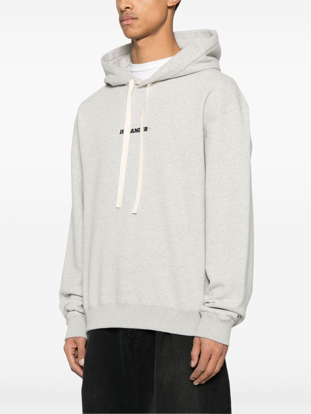 logo-print hoodie - 3
