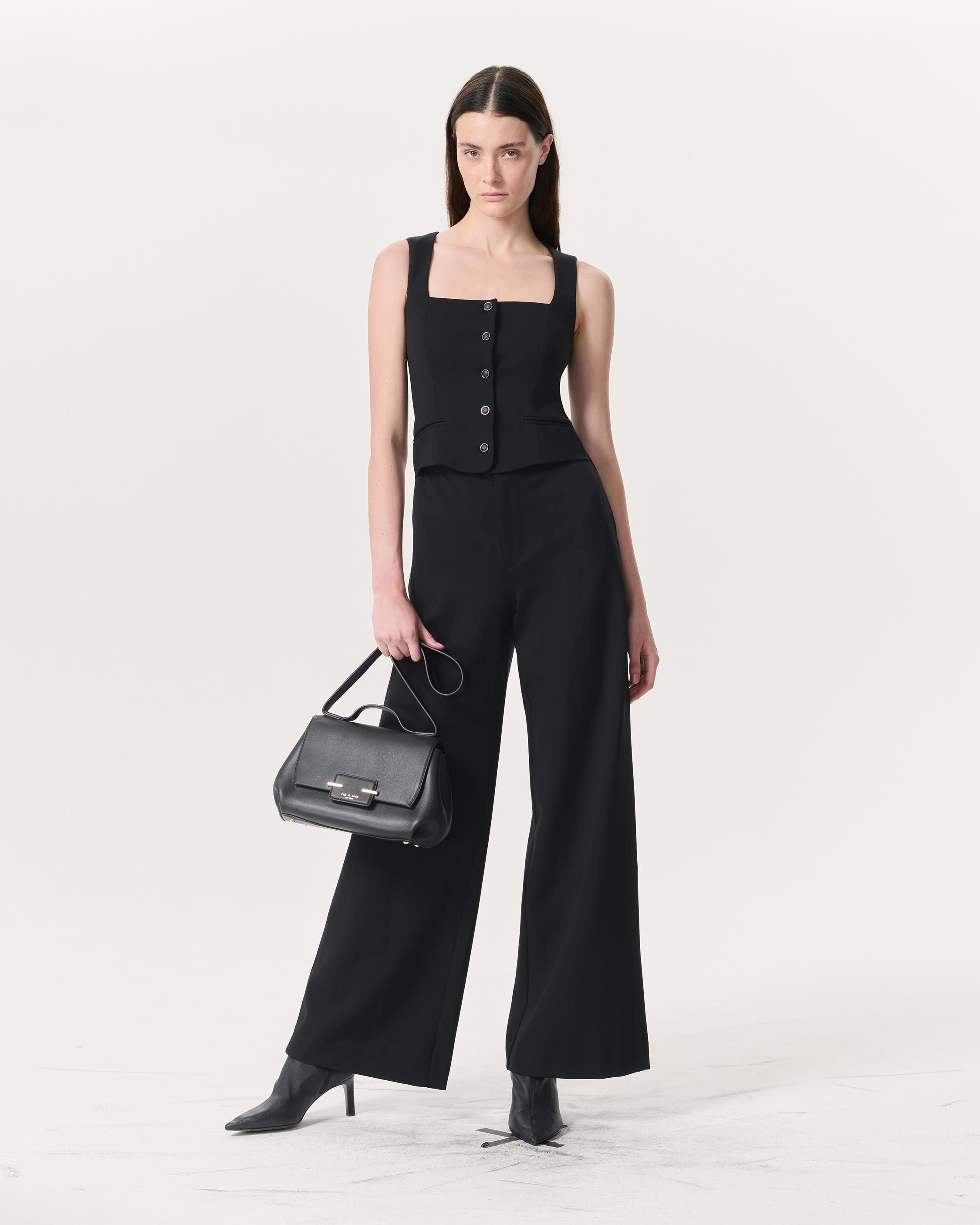 Realm Leather Top Handle Bag - 5