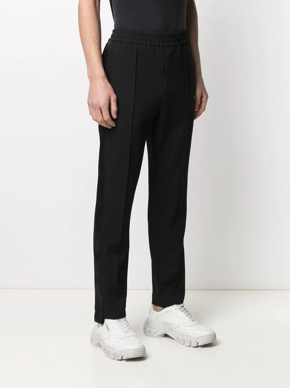 logo-lettering track pants - 3