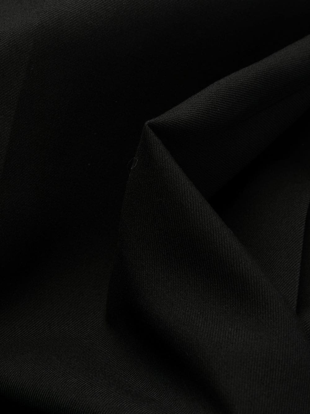pleated wide-leg wool trousers - 8