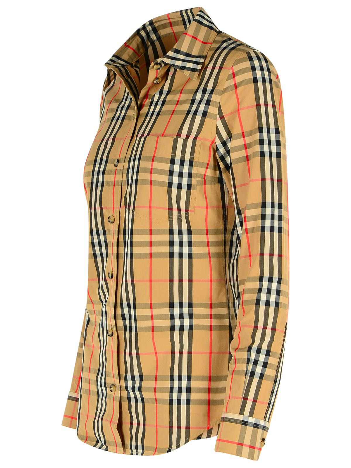 Burberry Beige Cotton Shirt Women - 2