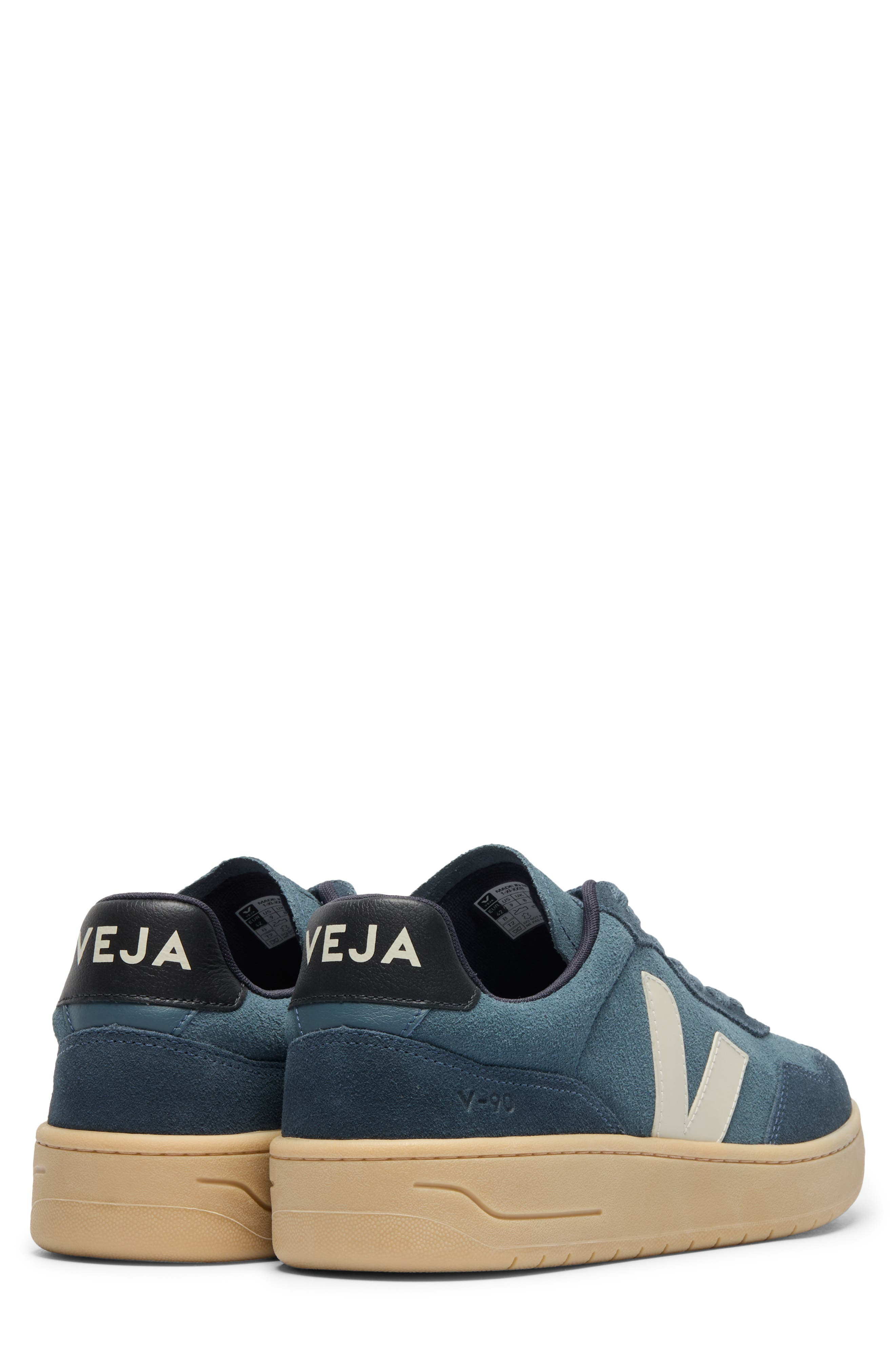 Veja V-90 Water Repellent Suede Sneaker in California Pierre at Nordstrom - 2