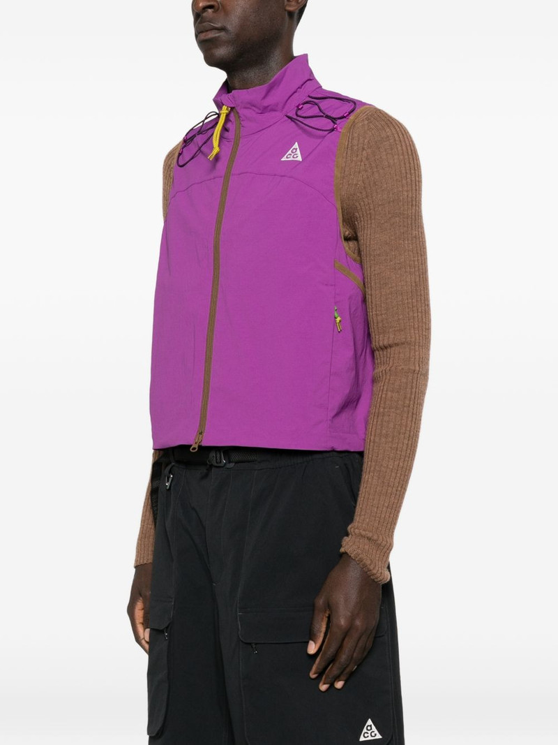 ACG Death Bloom zip sleeveless jacket 3