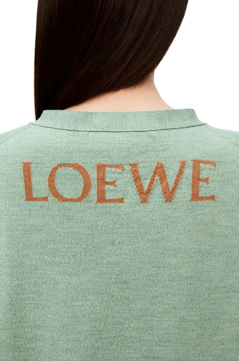 Loewe Heen cardigan in wool outlook