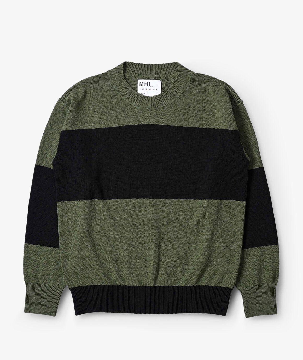 MHL Block Stripe Jumper - 1