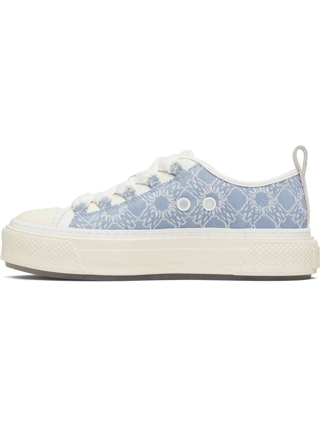 Blue & White MA Quad Court Low Sneakers - 3