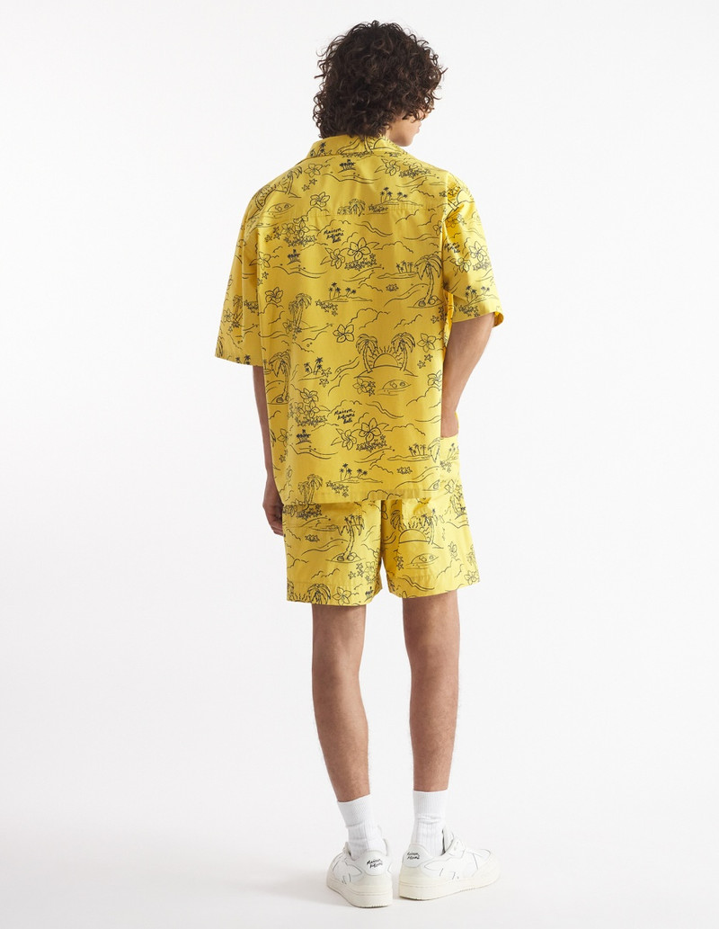 “TROPICAL PALM” CASUAL BOARD SHORT 5