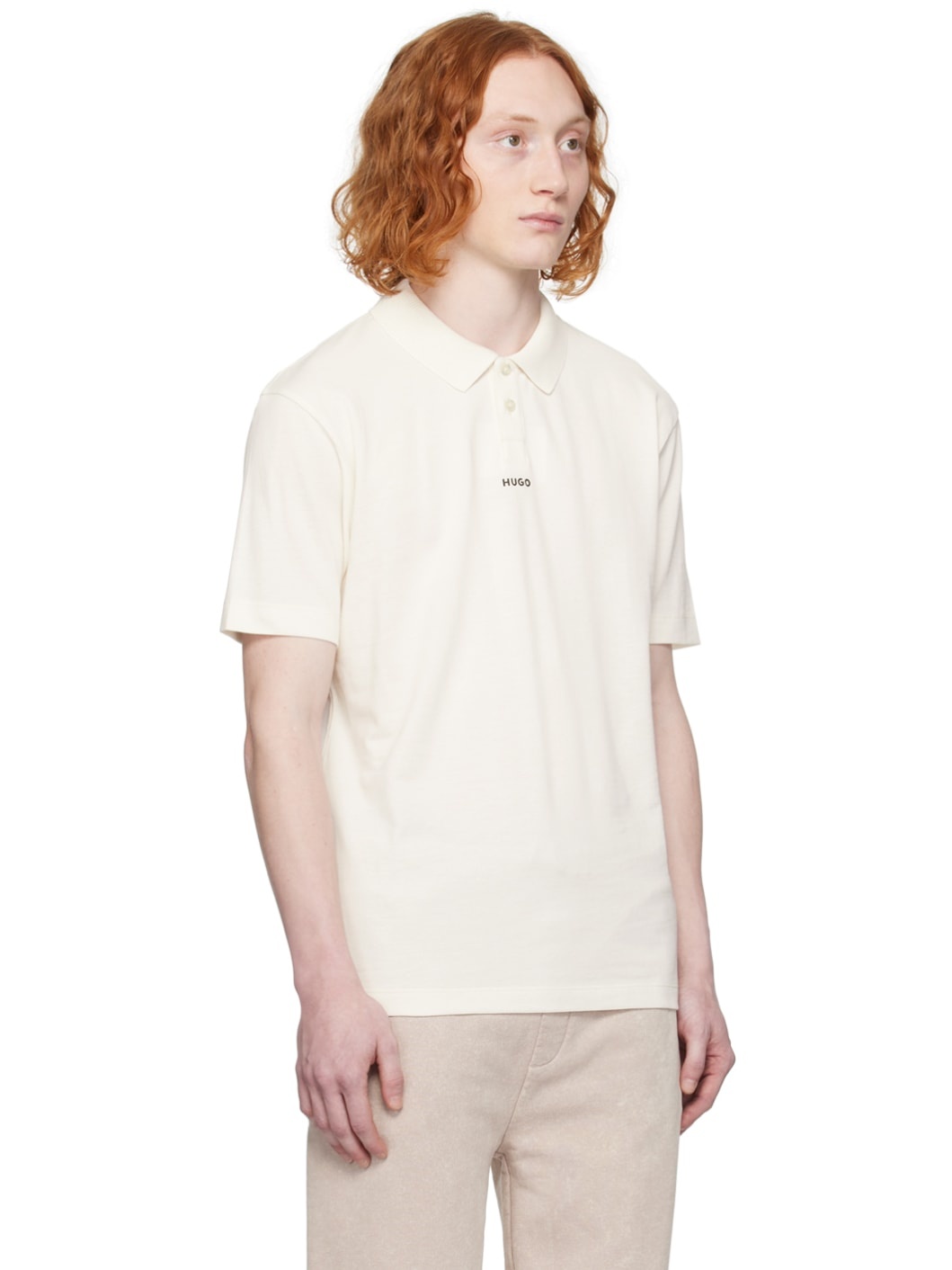 White Bonded Polo - 2