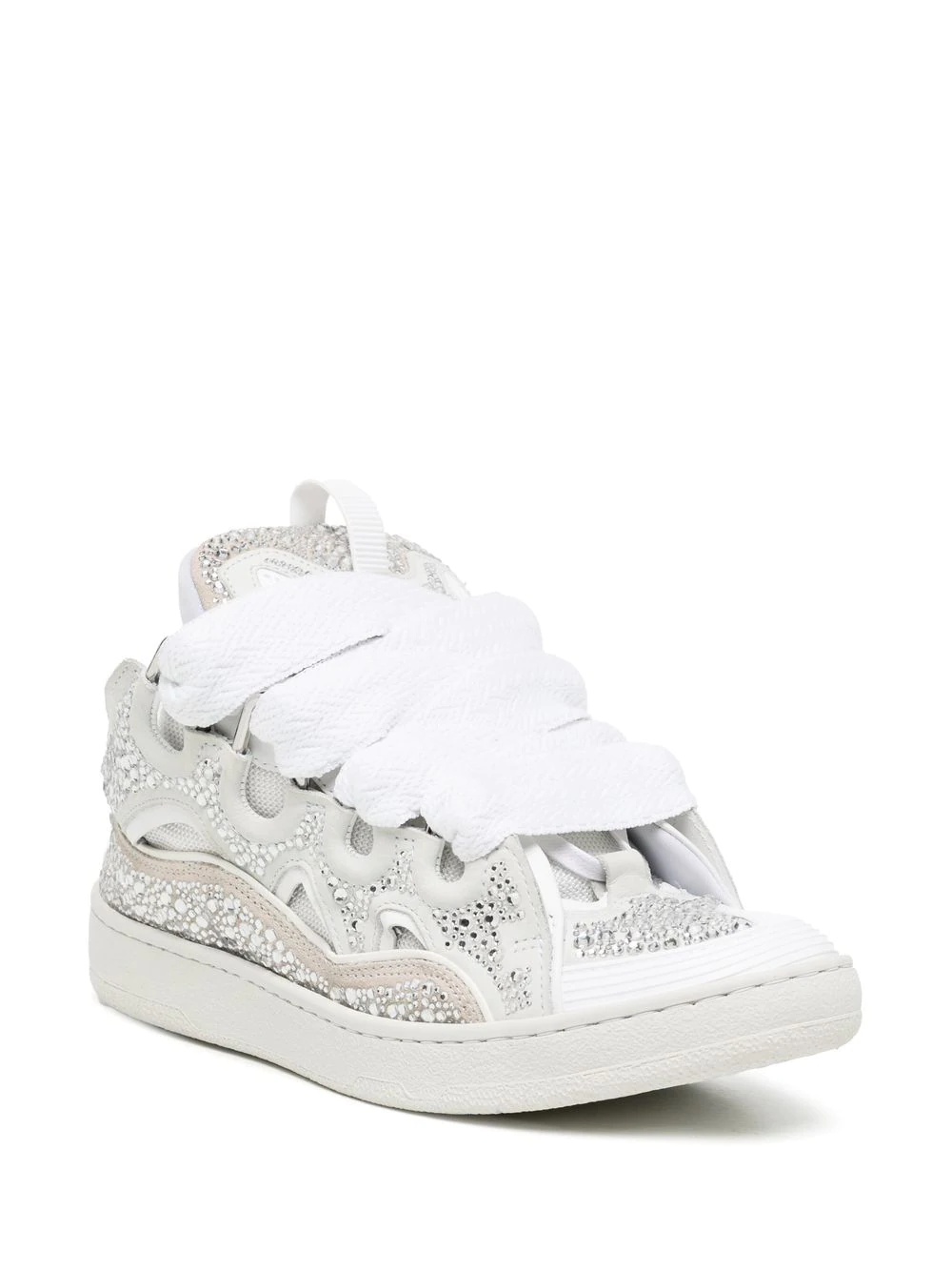 Curb rhinestone sneakers - 2