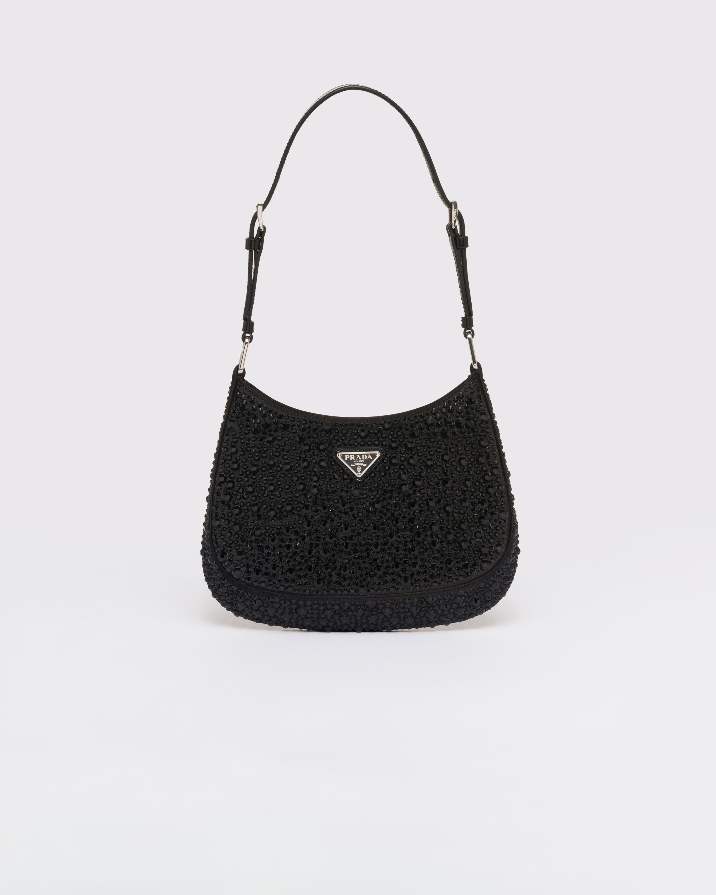 Prada Cleo satin bag with crystals - 1