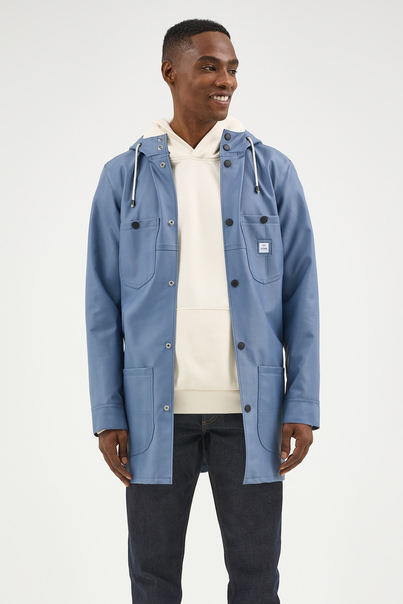 Men's Lee® x STUTTERHEIM Chore Coat Ash Blue 3