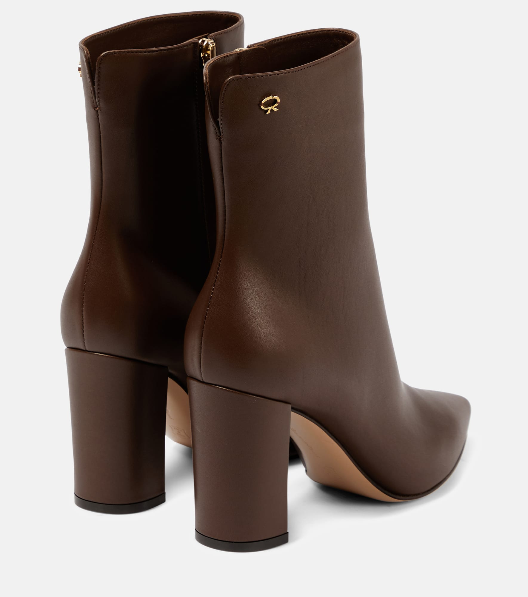 Piper 85 leather ankle boots - 3