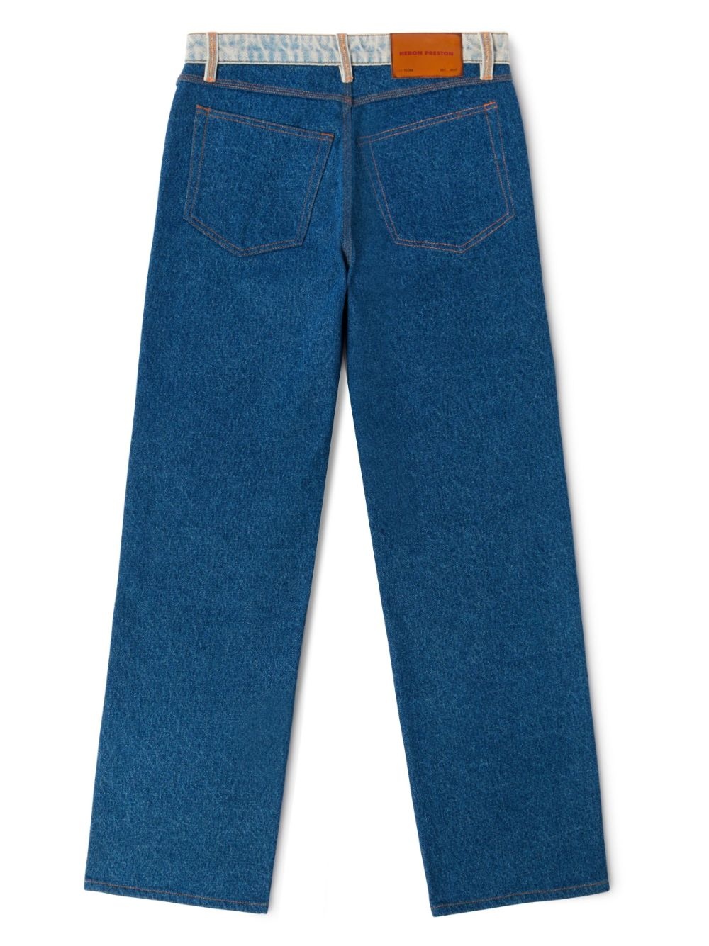 mid-rise panelled jeans - 6