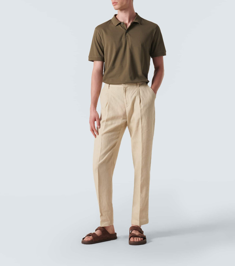 Sunspel Cotton piqué polo shirt outlook
