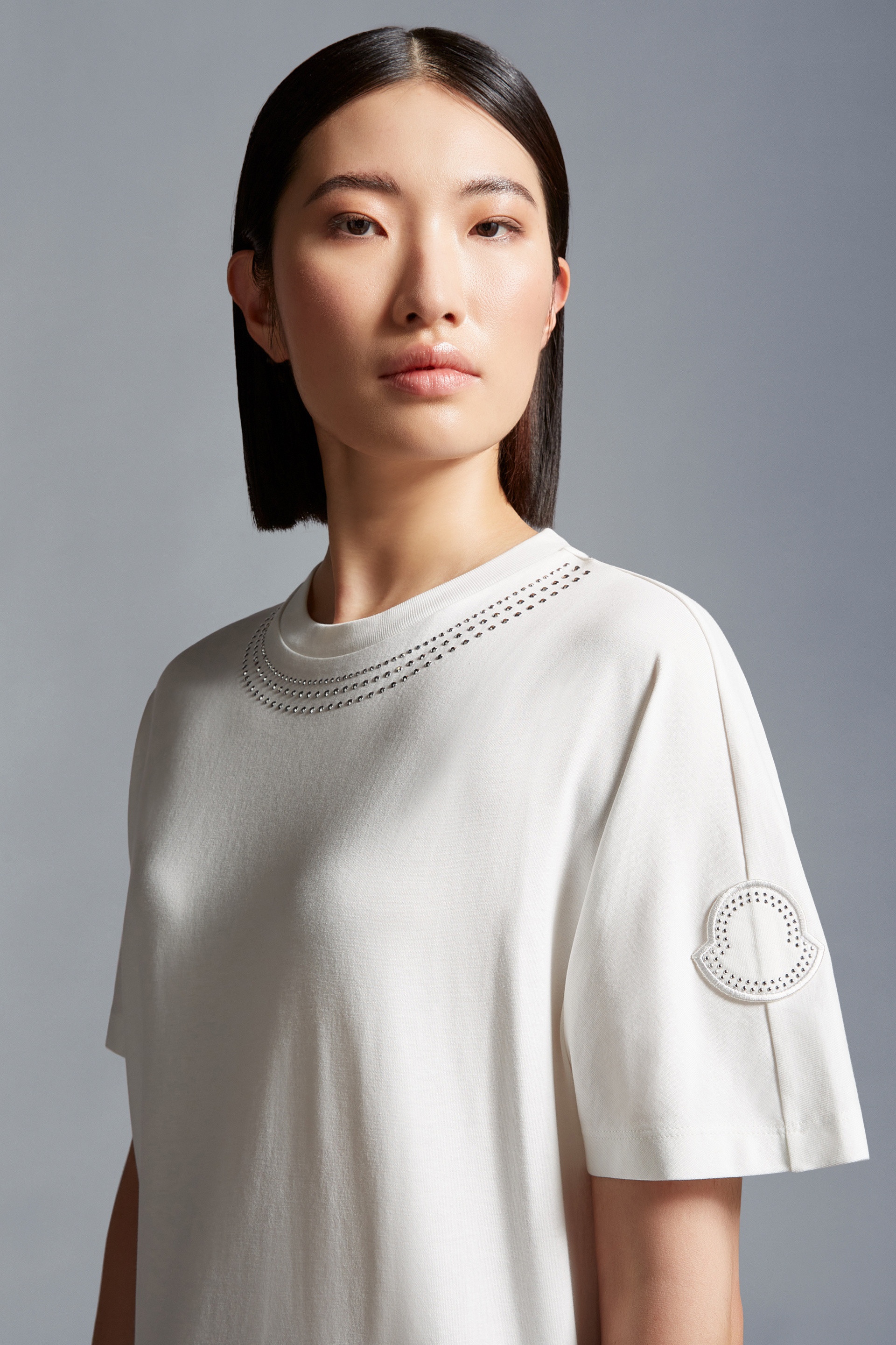 Crystal-Encrusted T-Shirt - 4