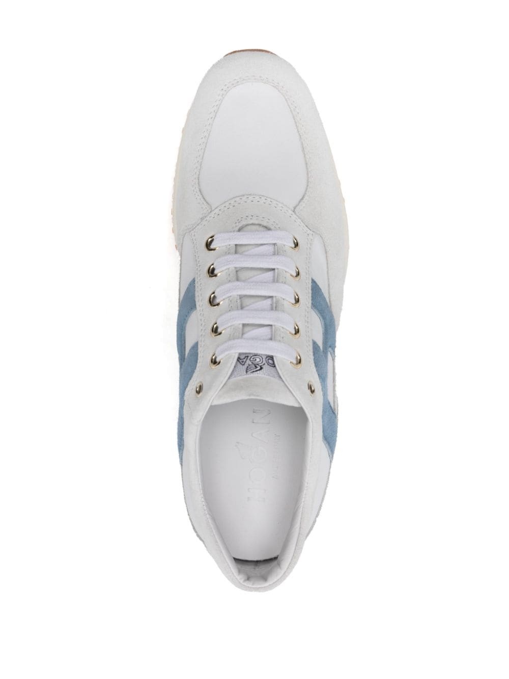 Interactive panelled sneakers - 4