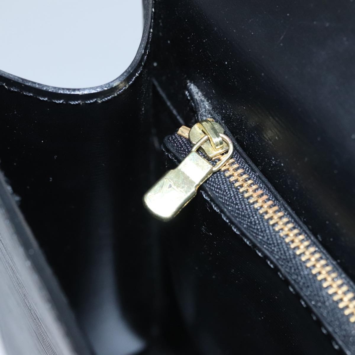 LOUIS VUITTON Epi Malesherbes Hand Bag Black M52372 - 12
