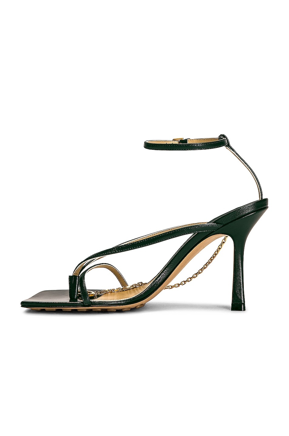 Stretch Ankle Strap Sandals - 5
