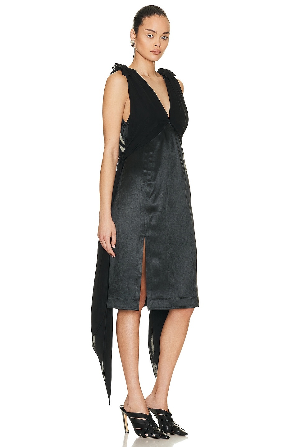 Heavy Fluid Silk Dress - 2