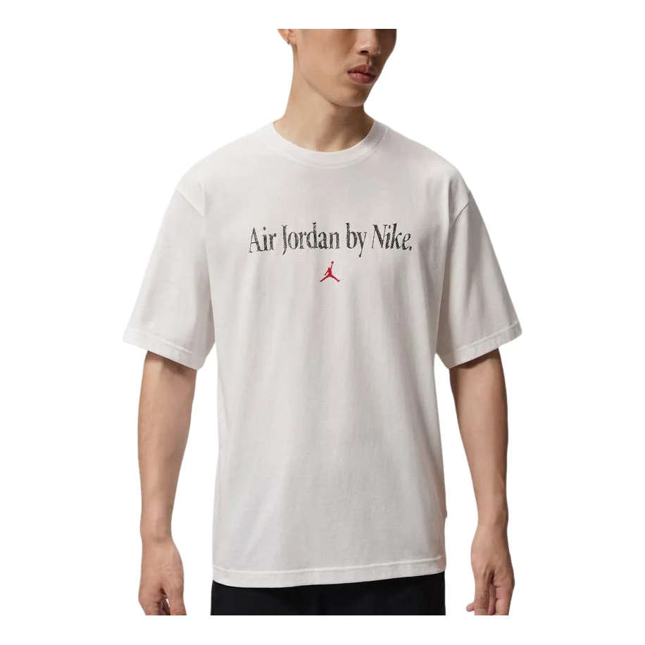 Jordan Brooklyn T-Shirt Asia Sizing 'White' IX1577-100 - 1