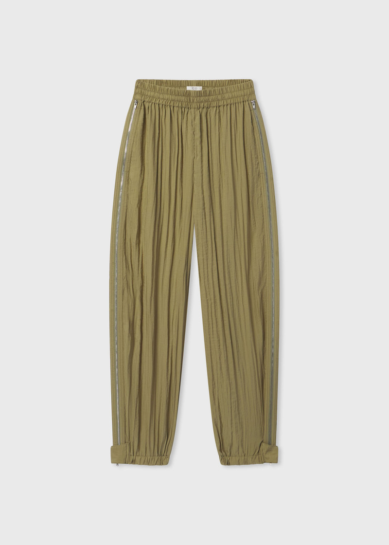 Articulated Vented Pant in Wrinkled Nylon 1