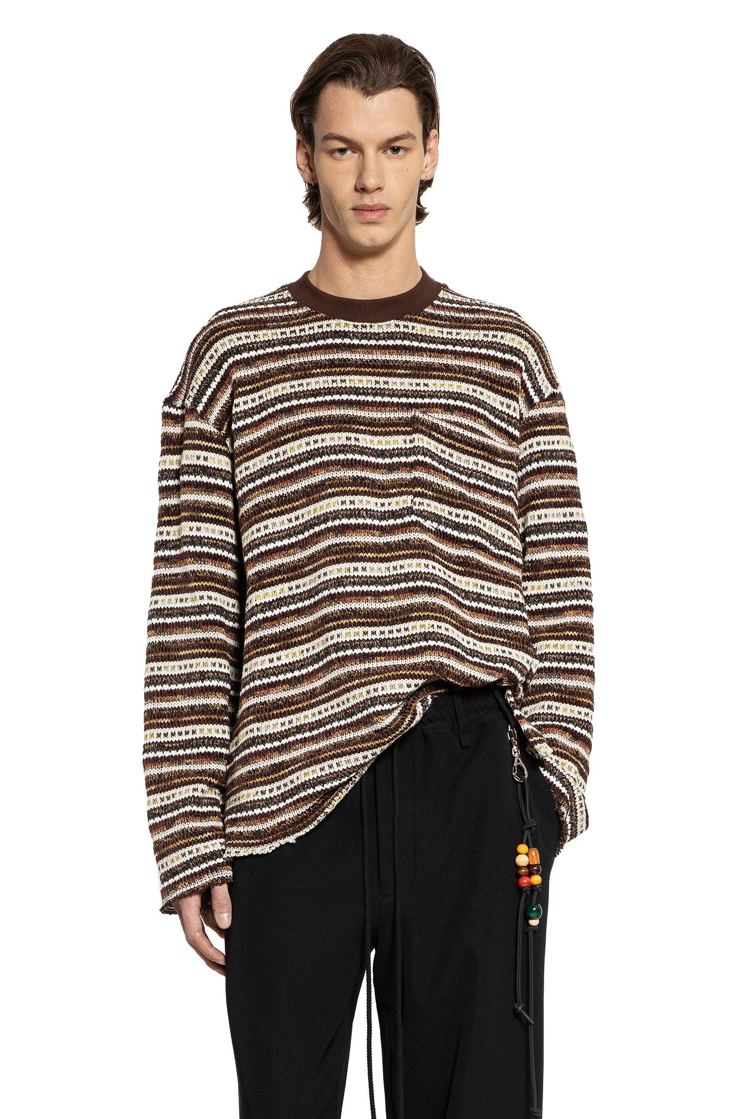 Crew Neck Pullover - 5